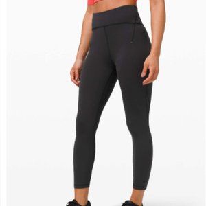 lululemon Everlux™ and Mesh High-Rise Crop 23" Black NWT